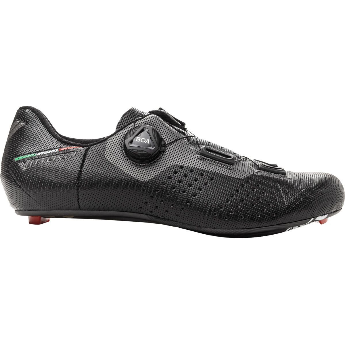 Vittoria Cycling Shoes Alise Carbon Cycling Shoe Black/Grey, 48.0