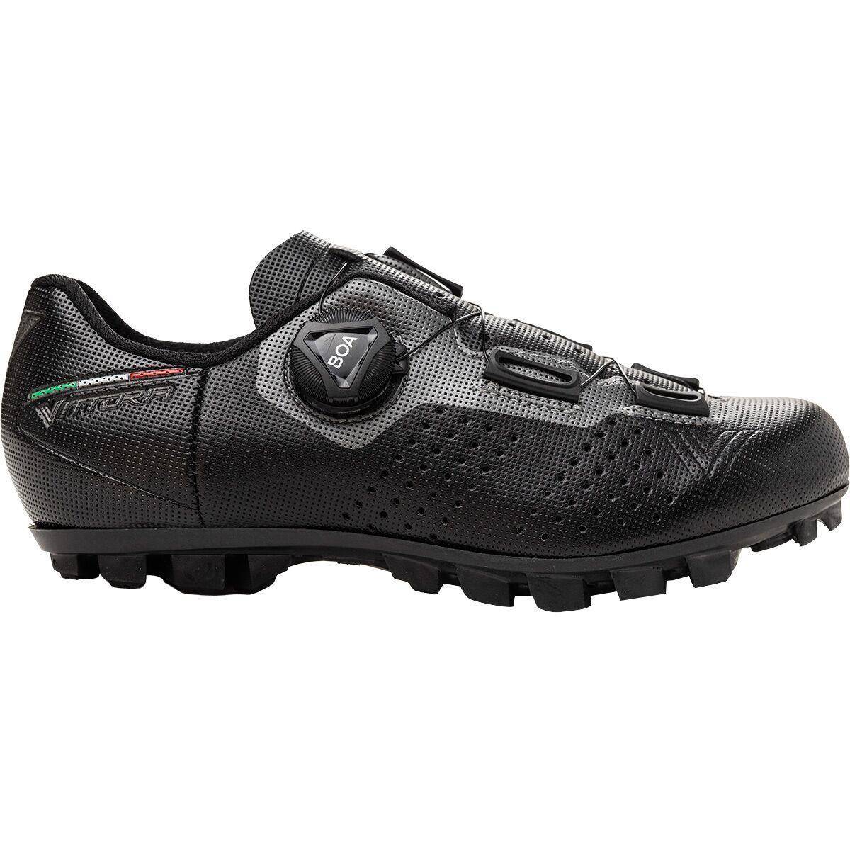 Vittoria Cycling Shoes Alise Mountain Bike Shoe Black/Grey, 48.0 - Men's