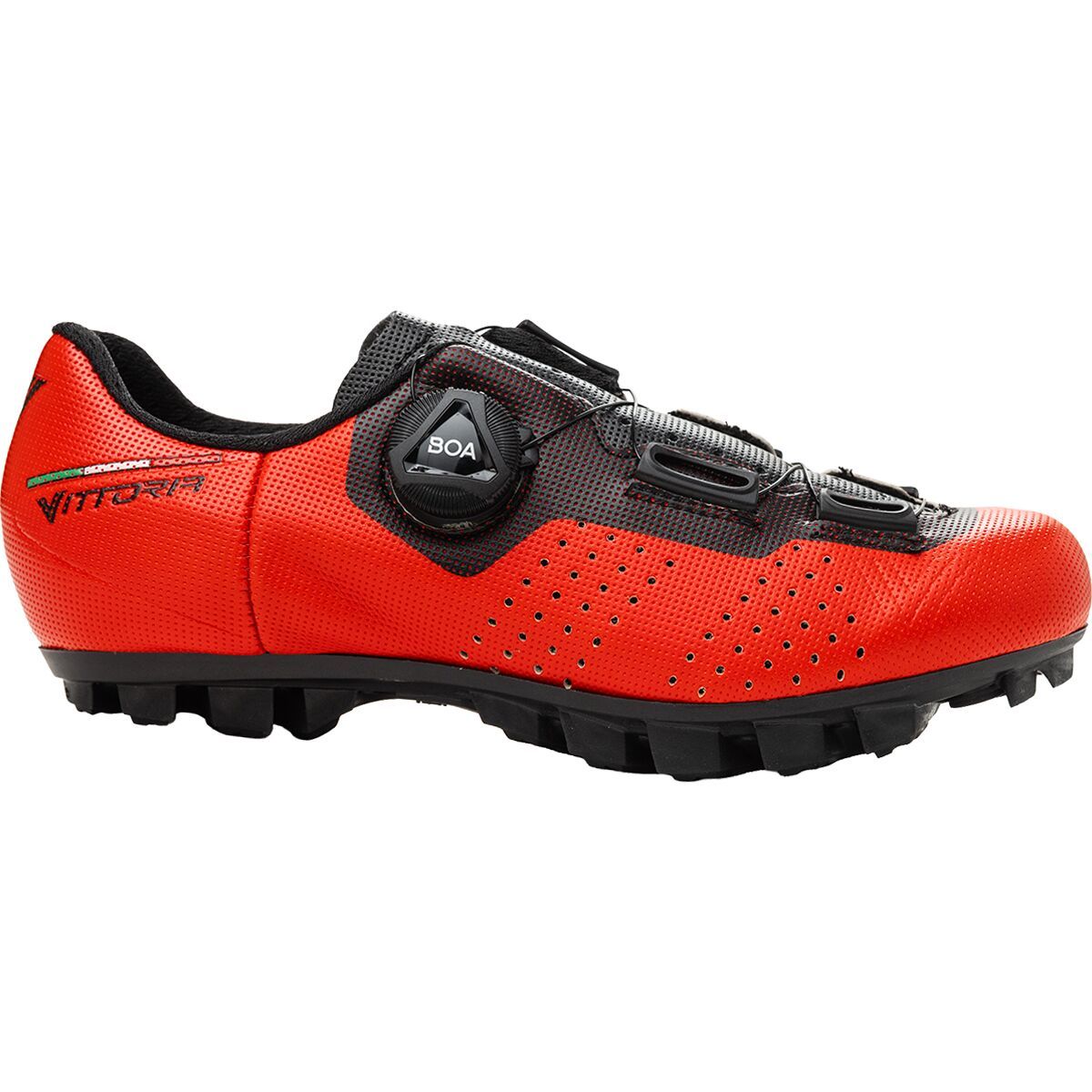 Vittoria Cycling Shoes Alise Mountain Bike Shoe Red/Black, 38.0 - Men's