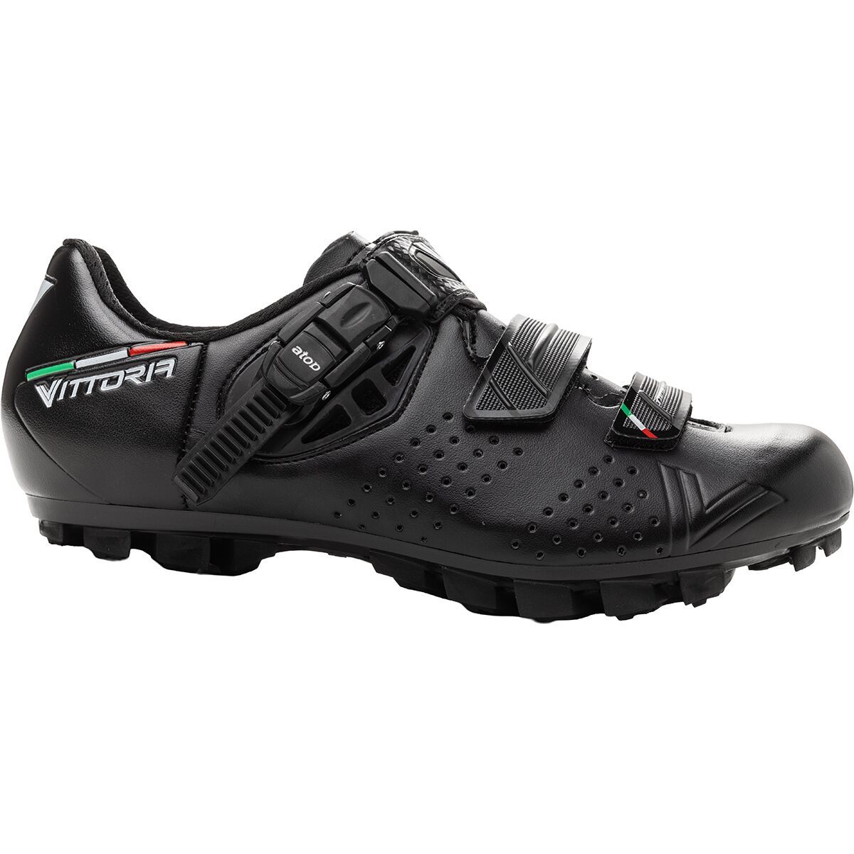 Vittoria Cycling Shoes Hera Mountain Bike Shoe Black, 41.5 - Men's