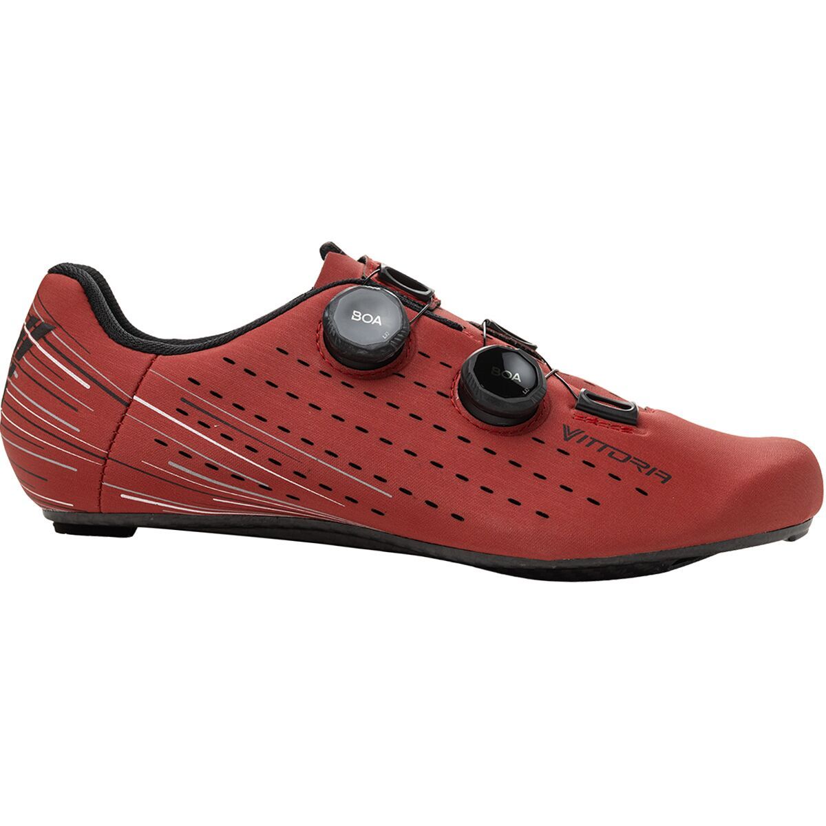 Vittoria Cycling Shoes Vittoria Cycling Shoes Nuvola Cycling Shoe Red/Black, 40.0