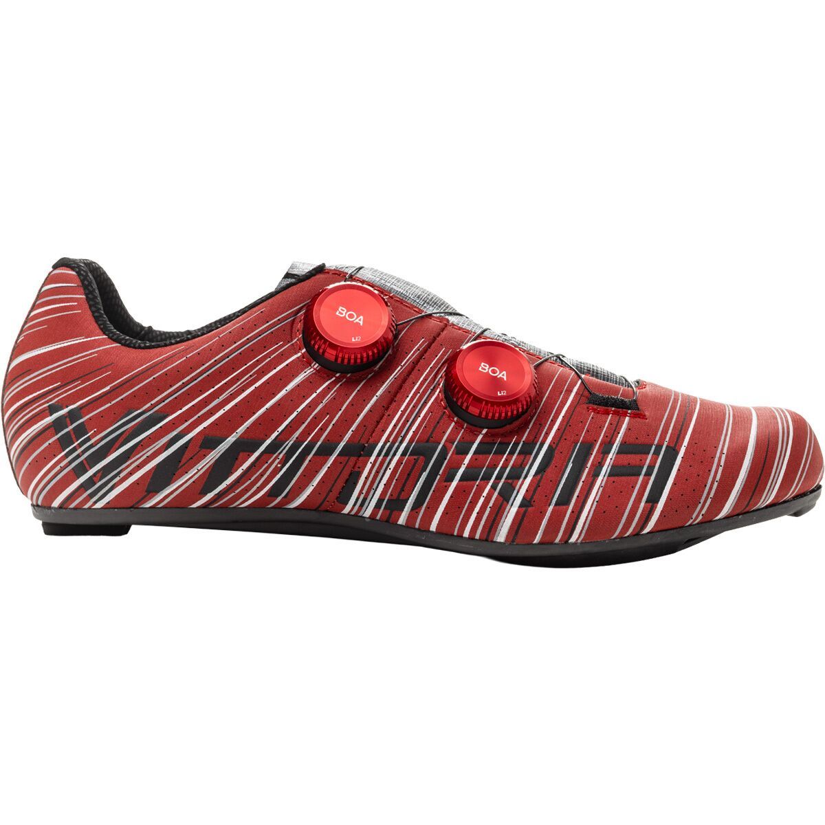 Vittoria Cycling Shoes Revolve Cycling Shoe Red/Black, 40.0