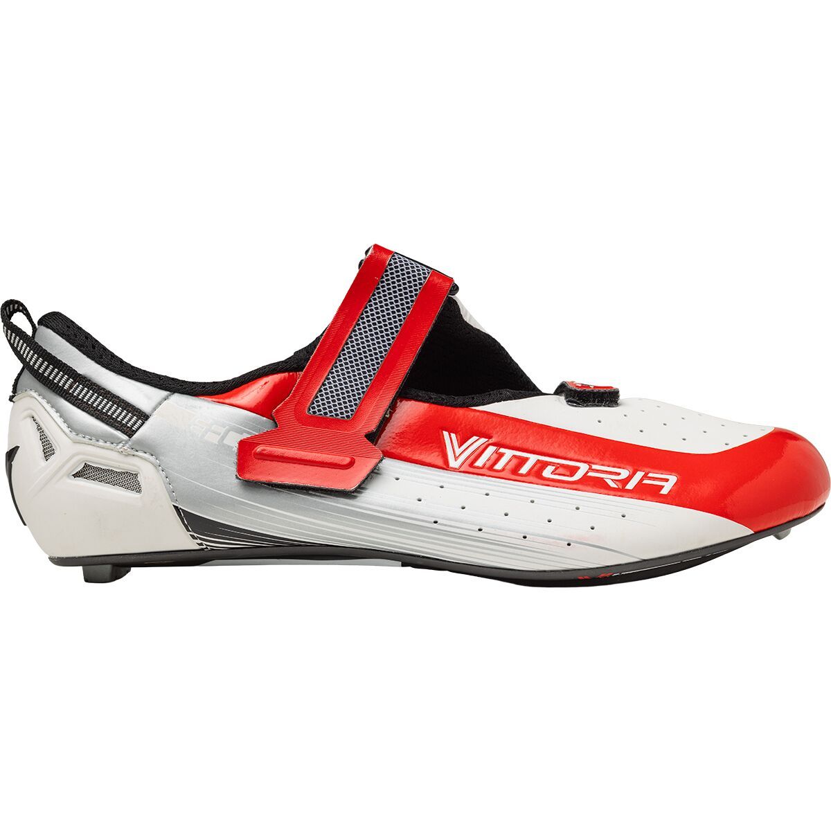 Vittoria Cycling Shoes Tri Pro Carbon Cycling Shoe White, 43.0