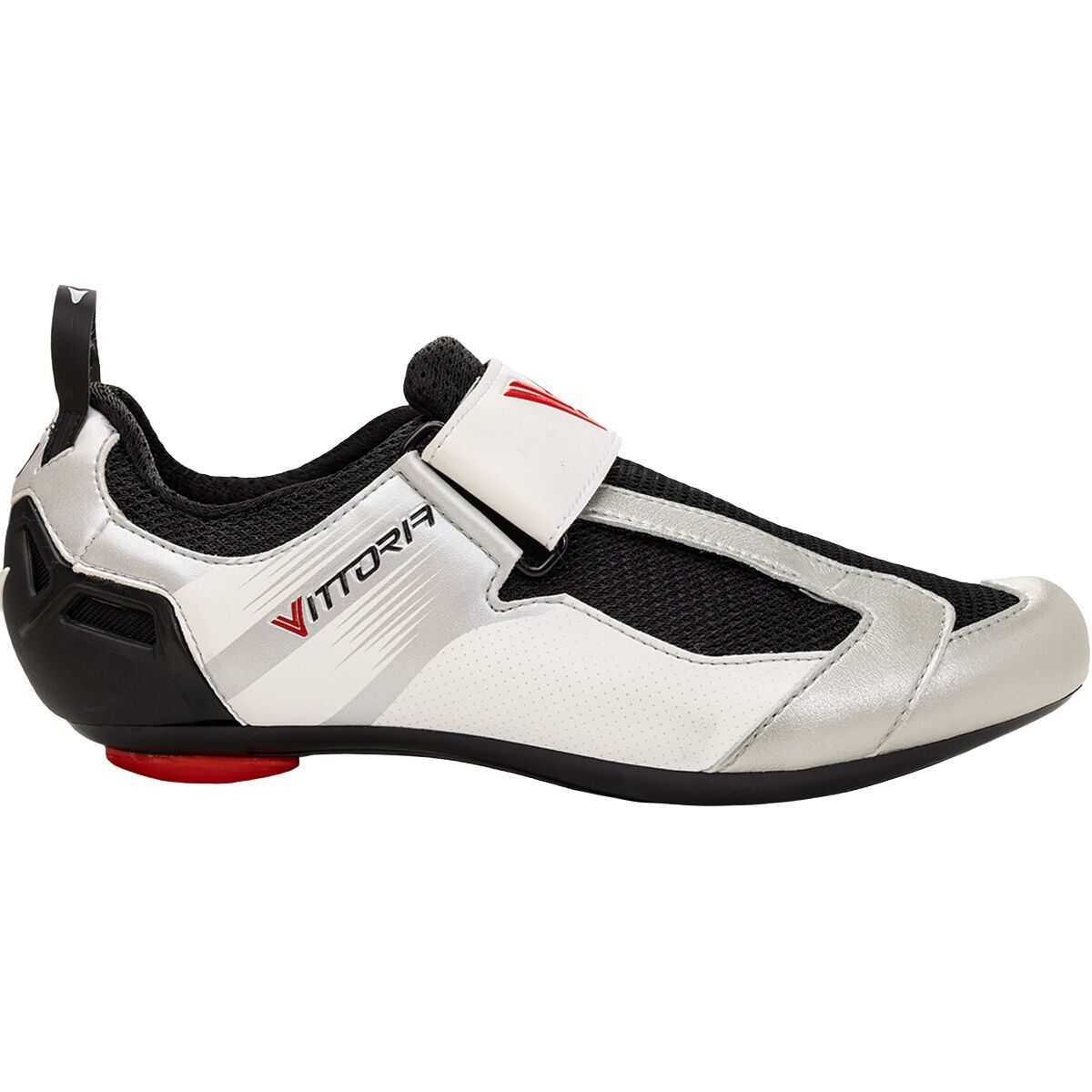 Vittoria Cycling Shoes Triathlon Cycling Shoe White/Black, 47.0