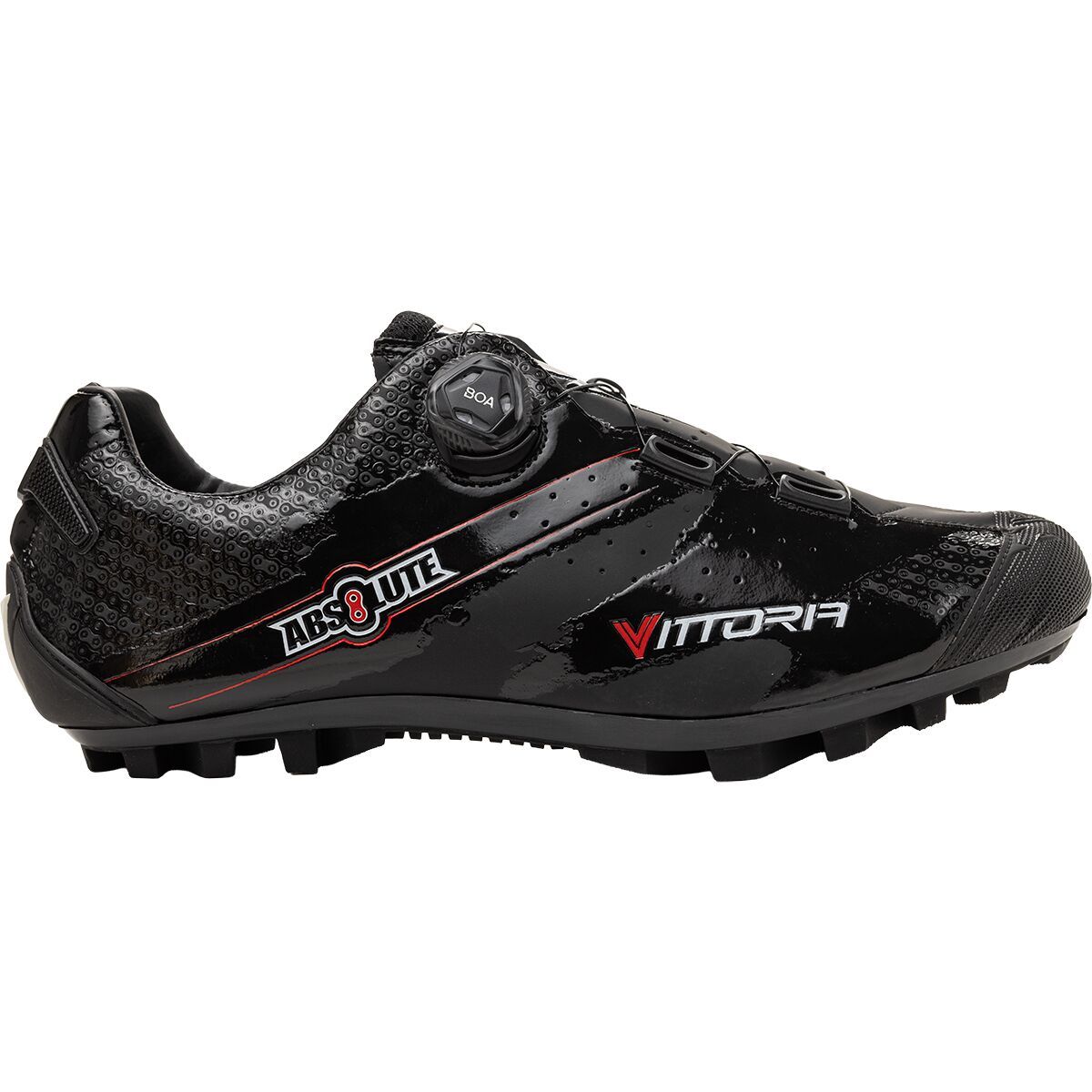 Vittoria Cycling Shoes Absolute BOA Cycling Shoe Black, 48.0