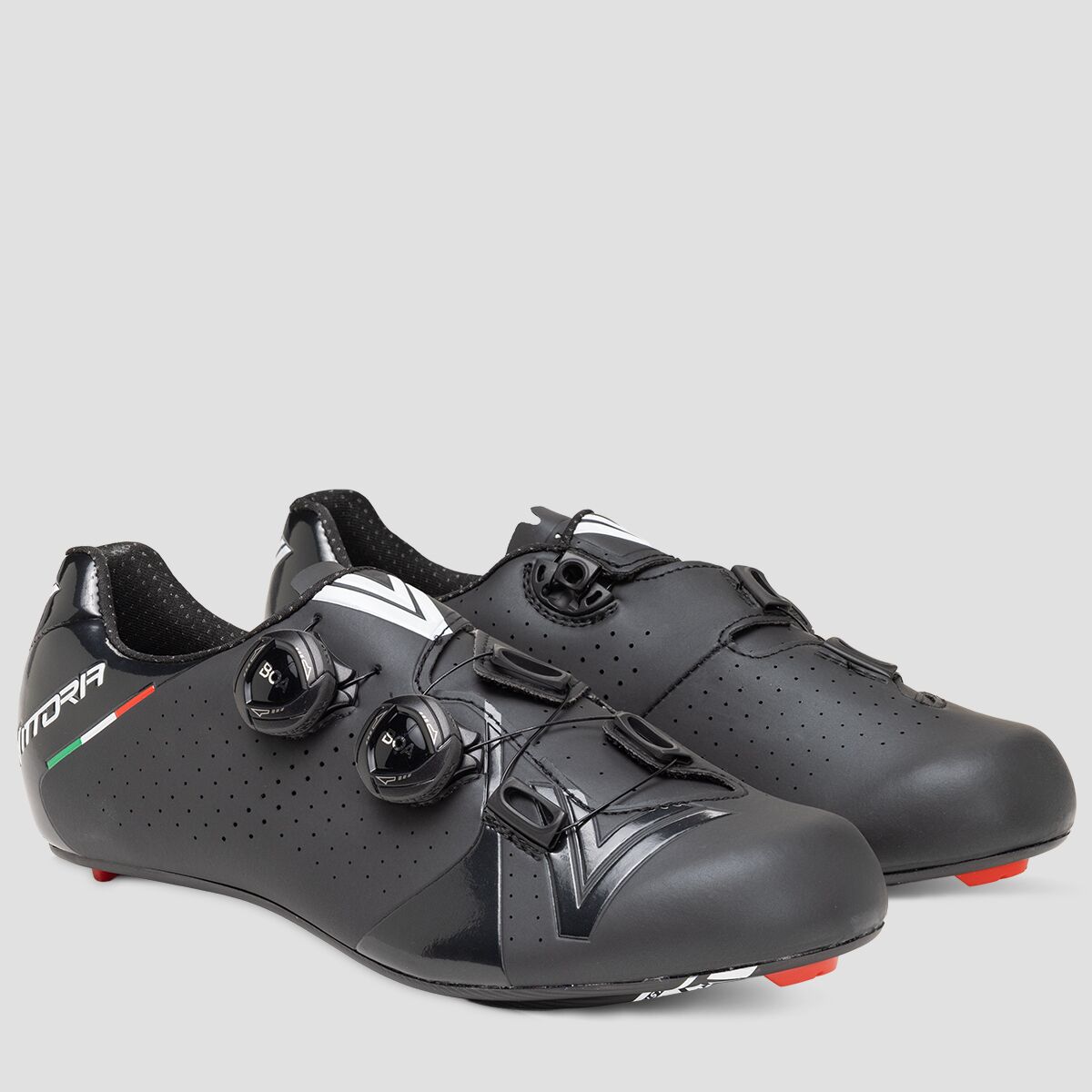 (取寄) ワイド サイクリング シューズ Vittoria Cycling Shoes Velar Wide Cycling Shoe White/Black Vittoria Cycling Shoes Velar Wide Cycling Shoe - Men