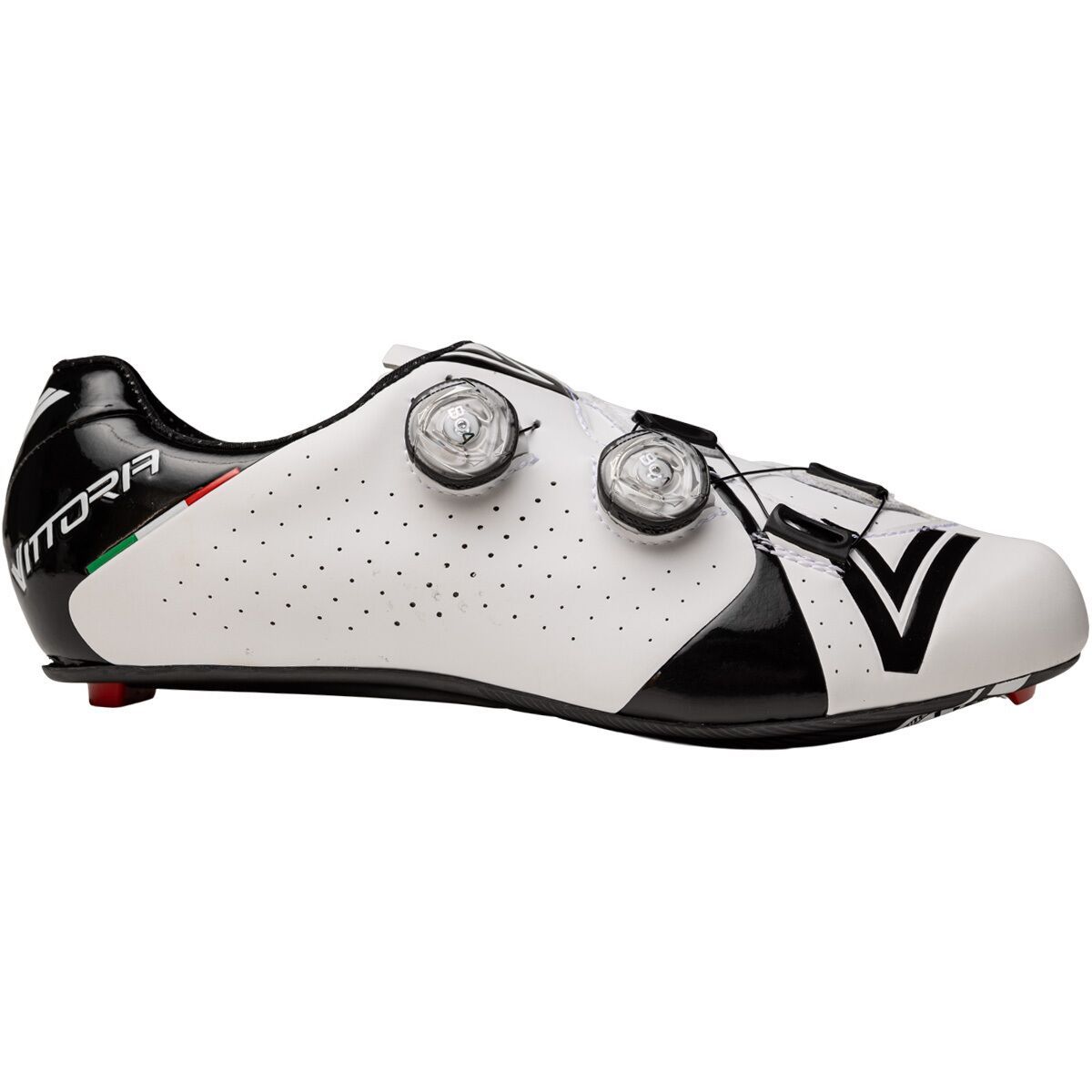 Vittoria Cycling Shoes Velar Wide Cycling Shoe White/Black, 42.0