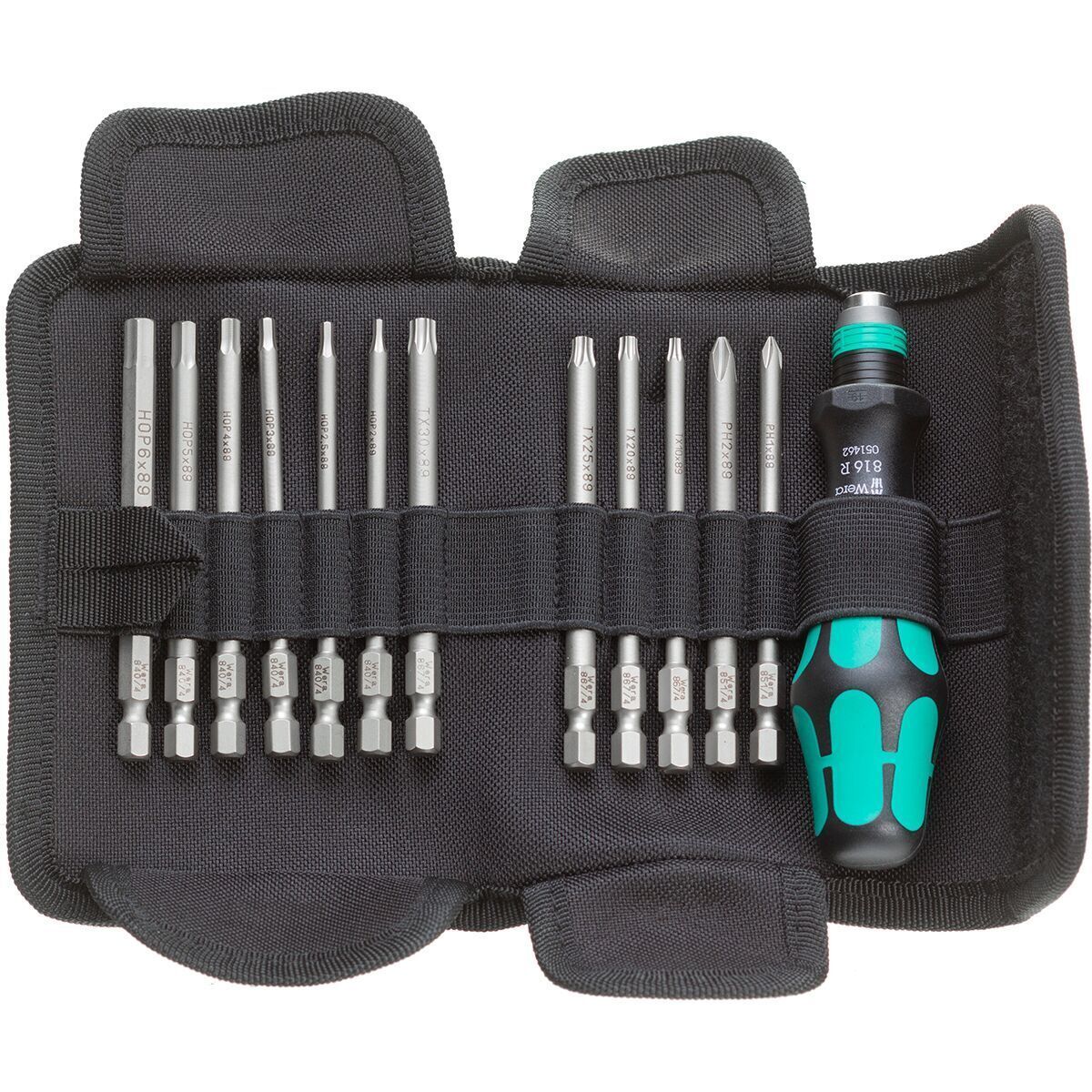 Wera Bicycle Set 2 Screwdriver Tool Set One Color, 13 Piece Set