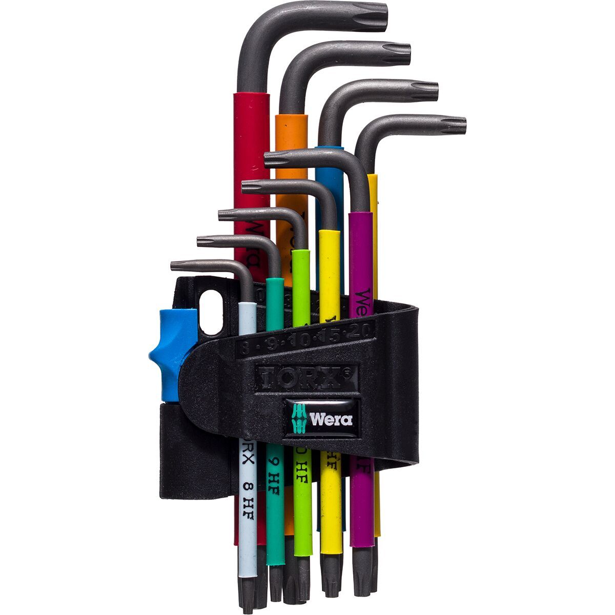 Wera Wera TX HF L-Key 967/9 Torx Wrench Set Multi, 9 Piece