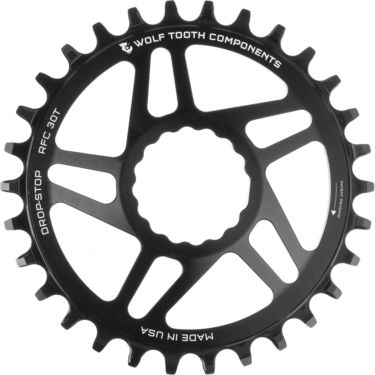 Wolf Tooth Components Drop Stop Race Face Cinch Direct Mount Chainring