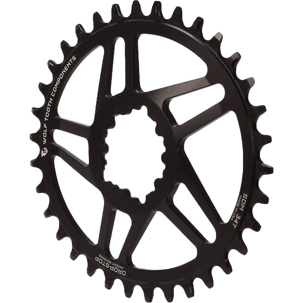 Wolf Tooth Components Drop Stop PowerTrac SRAM Direct Mount Chainring