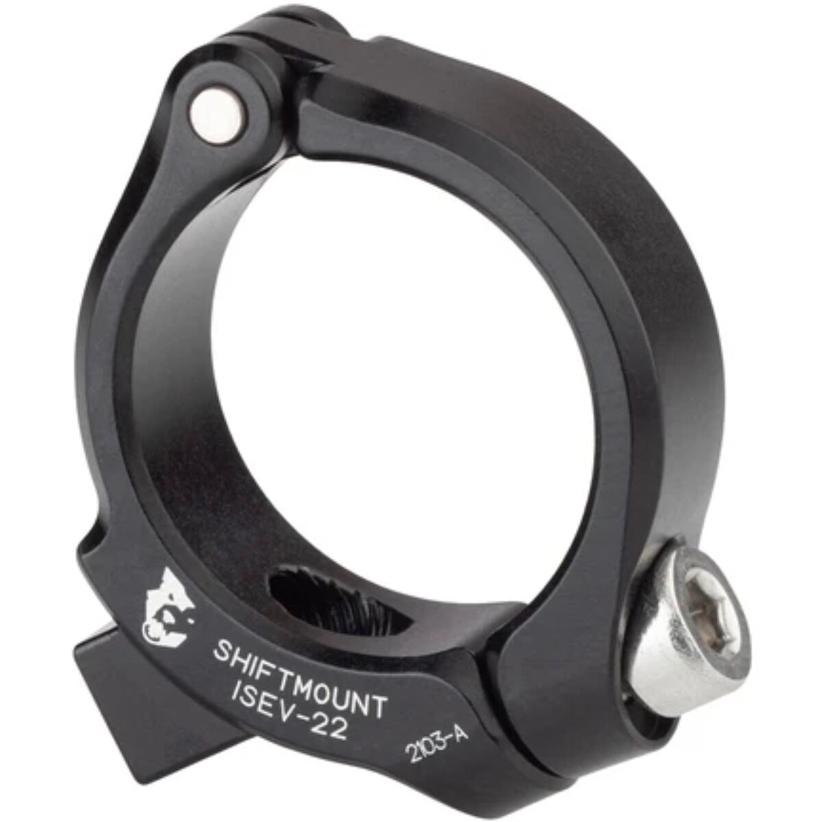 Wolf Tooth Components Shiftmount Black, I-spec EV,22mm