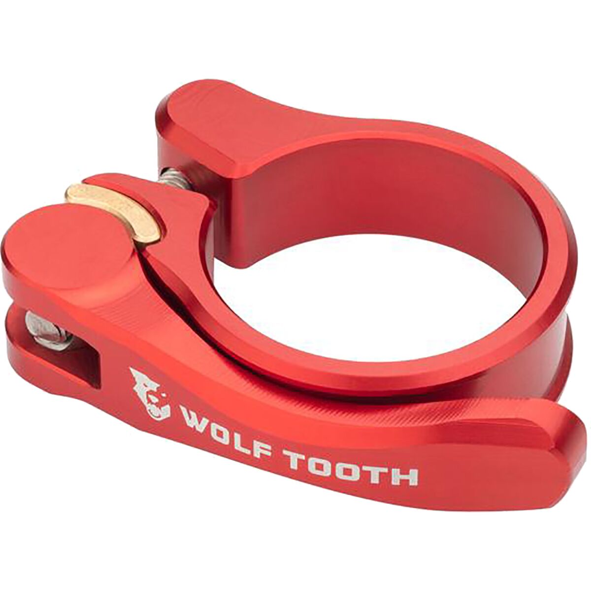 Wolf Tooth Components Quick Release Seatpost Clamp Red, 38.6mm