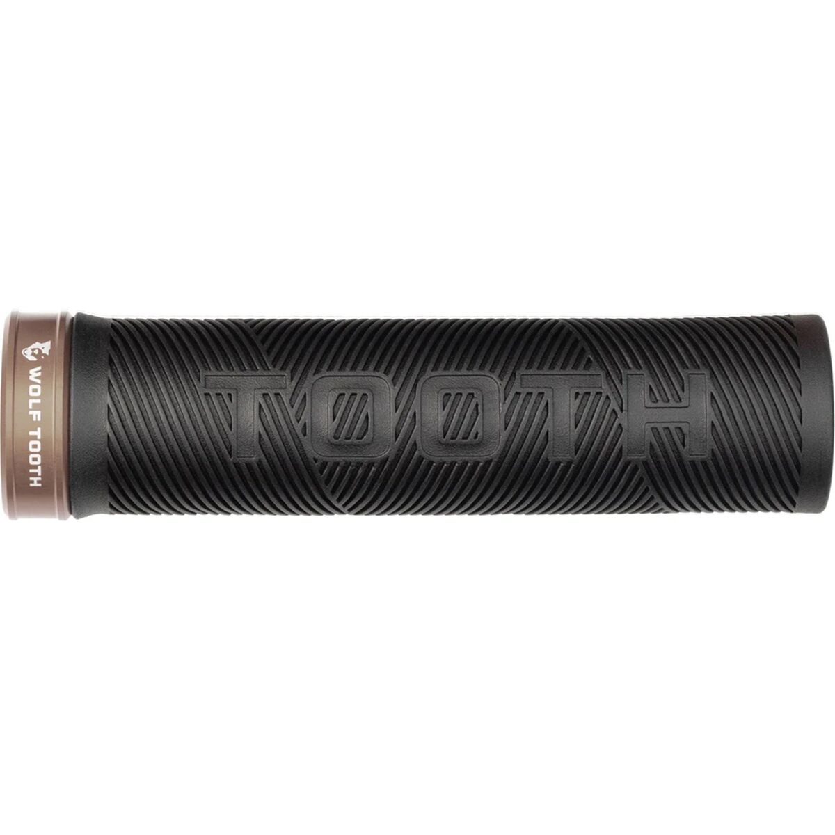 Wolf Tooth Components Wolf Tooth Echo Lock-On Grip Black Grip/Espresso Collar, One SIze