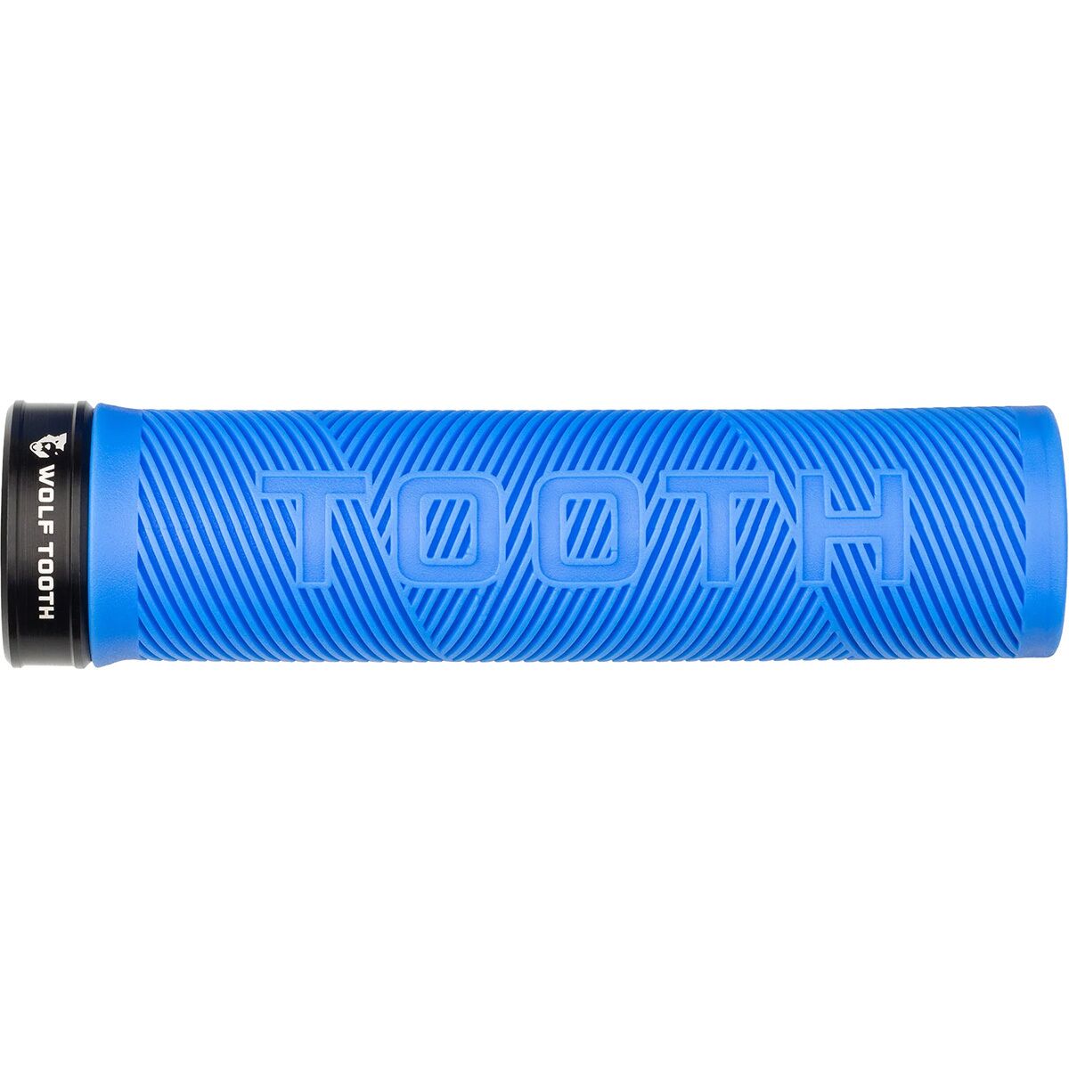 Wolf Tooth Components Wolf Tooth Lock-On Echo Grip Blue Grip/Black Collar, One Size