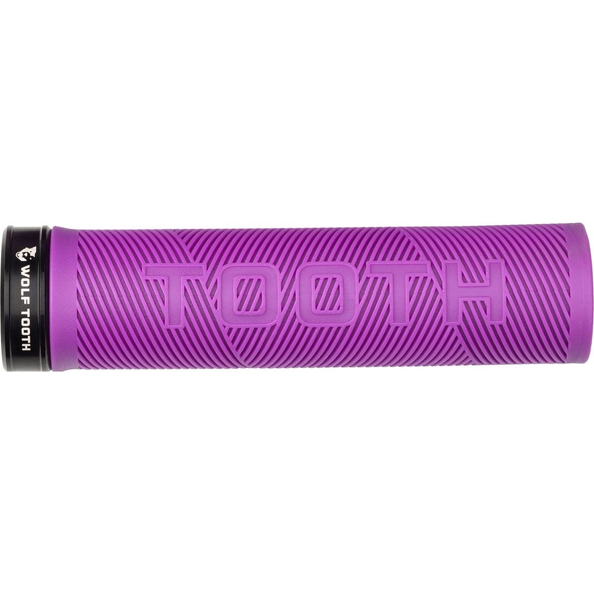 Wolf Tooth Components Wolf Tooth Lock-On Echo Grip Purple Grip/Black Collar, One Size