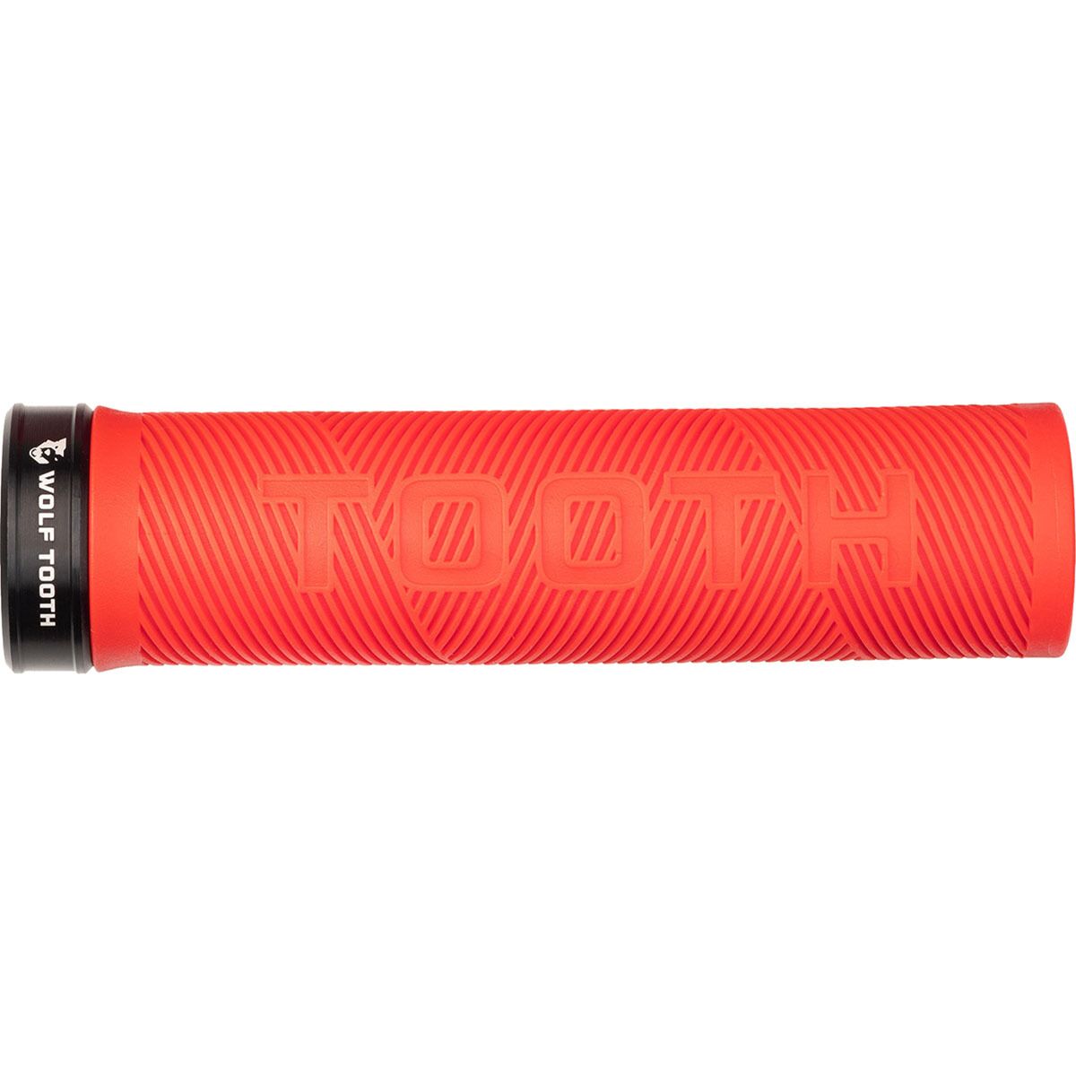 Wolf Tooth Components Wolf Tooth Lock-On Echo Grip Red Grip/Black Collar, One Size