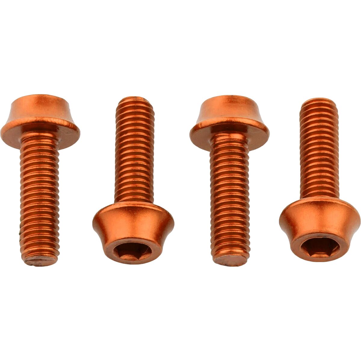 Wolf Tooth Components | Water Bottle Cage Bolts Orange | Aluminum