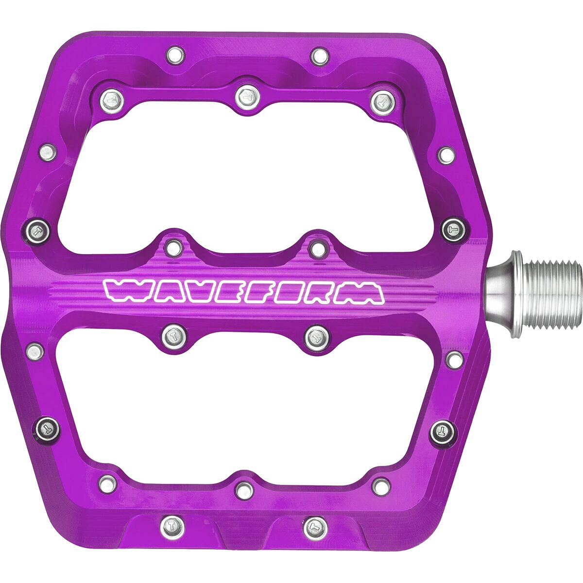 Wolf Tooth Components Waveform Aluminum Pedals Ultraviolet, S