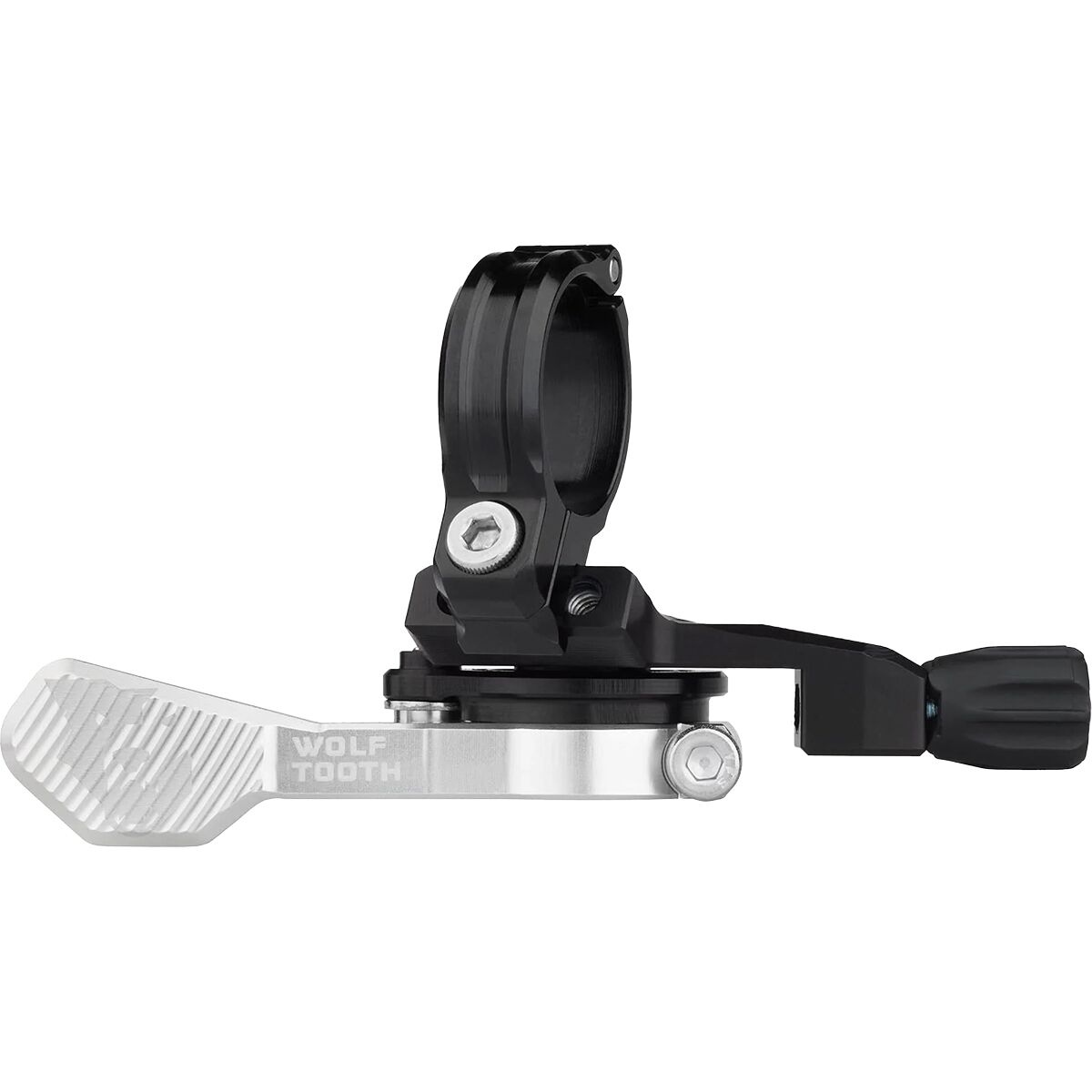 Wolf Tooth Components ReMote Pro Raw Silver, 22.2mm Handlebar Clamp