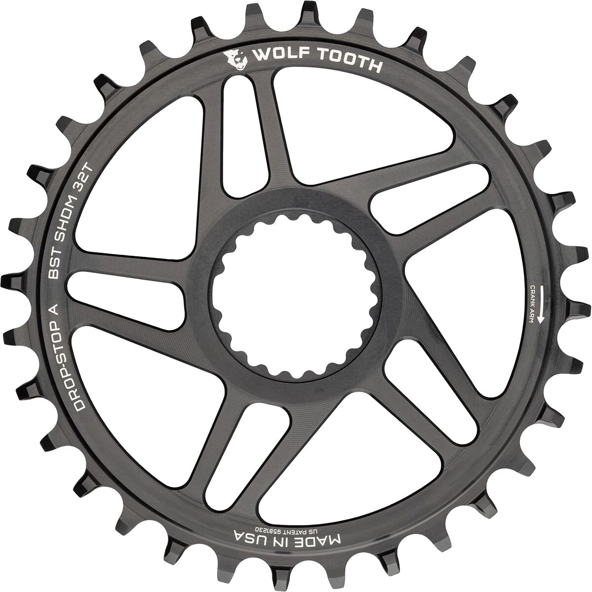 Wolf Tooth Components Shimano Boost 12-Spd Chainring One Color, 38t