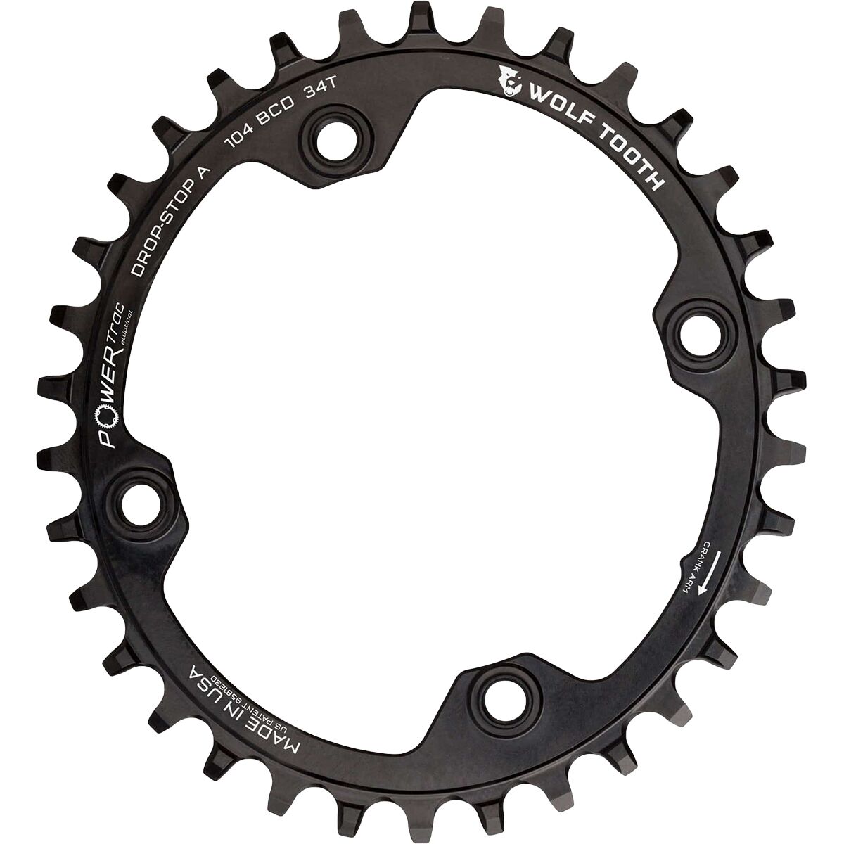 104 BCD Oval Chainring for Shimano 12-Speed