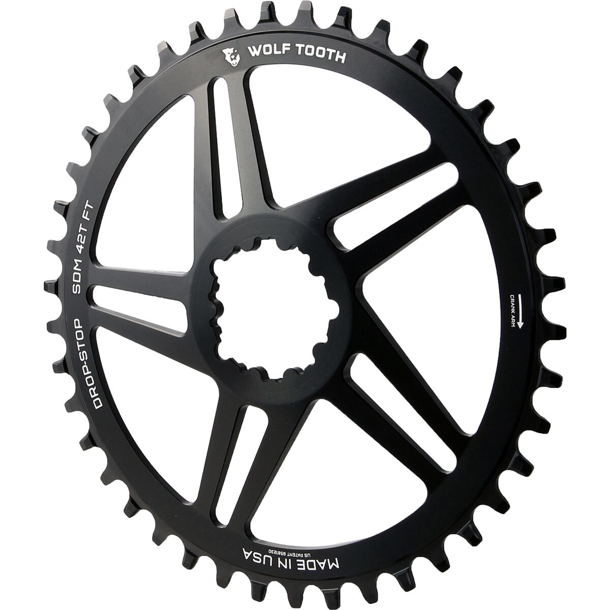 Wolf Tooth Components Direct Mount SRAM Flattop Compatible Chainring One Color, 42t