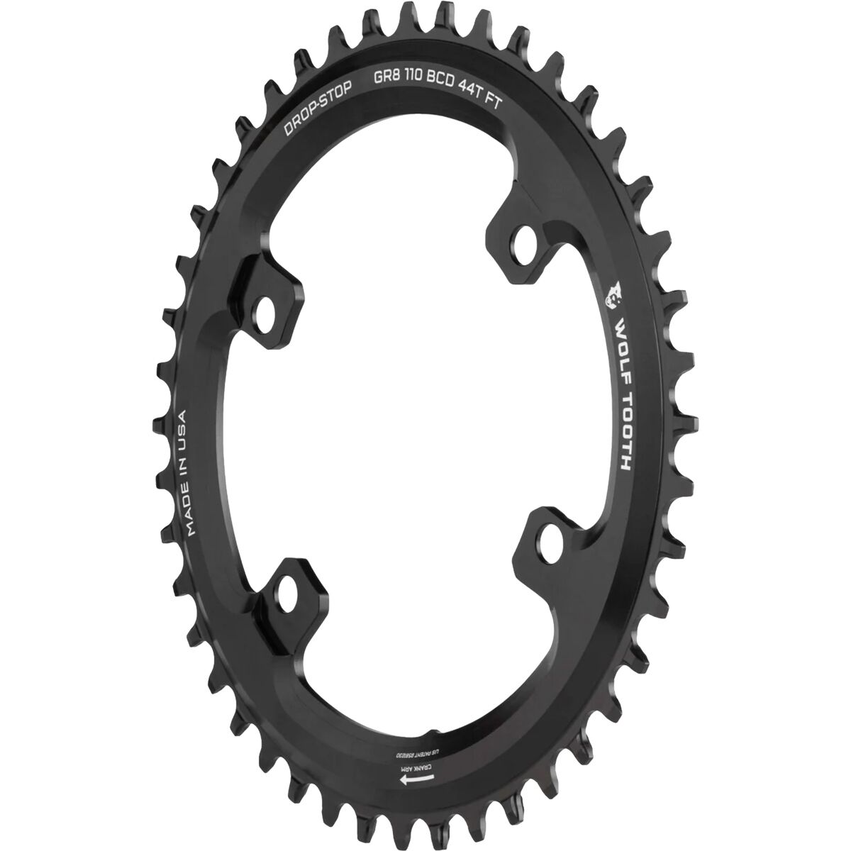 Wolf Tooth Components Drop Stop ST Asymmetric 4-Bolt Shimano GRX