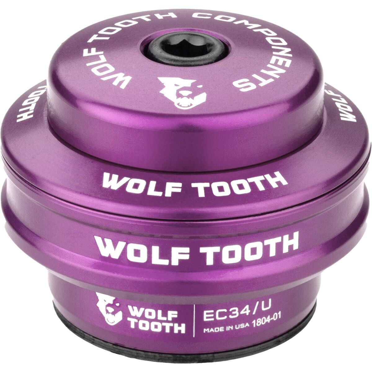 Wolf Tooth Components Wolf Tooth Components EC34/28.6 Performanc Upper Headset Ultraviolet Purple, EC34/28.6, 16mm Stack
