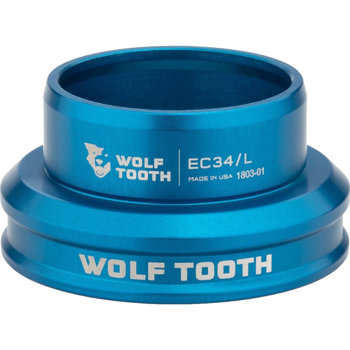 Wolf Tooth Components EC34/30 Premium Lower Headset Blue, EC34/30