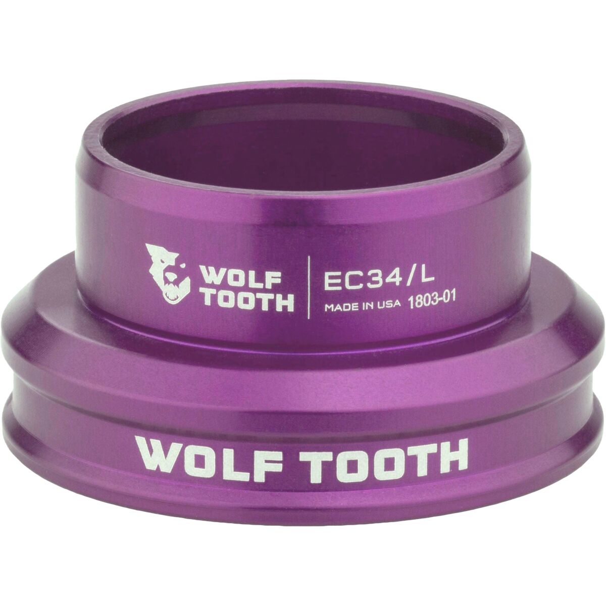 Wolf Tooth Components EC34/30 Premium Lower Headset Ultraviolet Purple, EC34/30