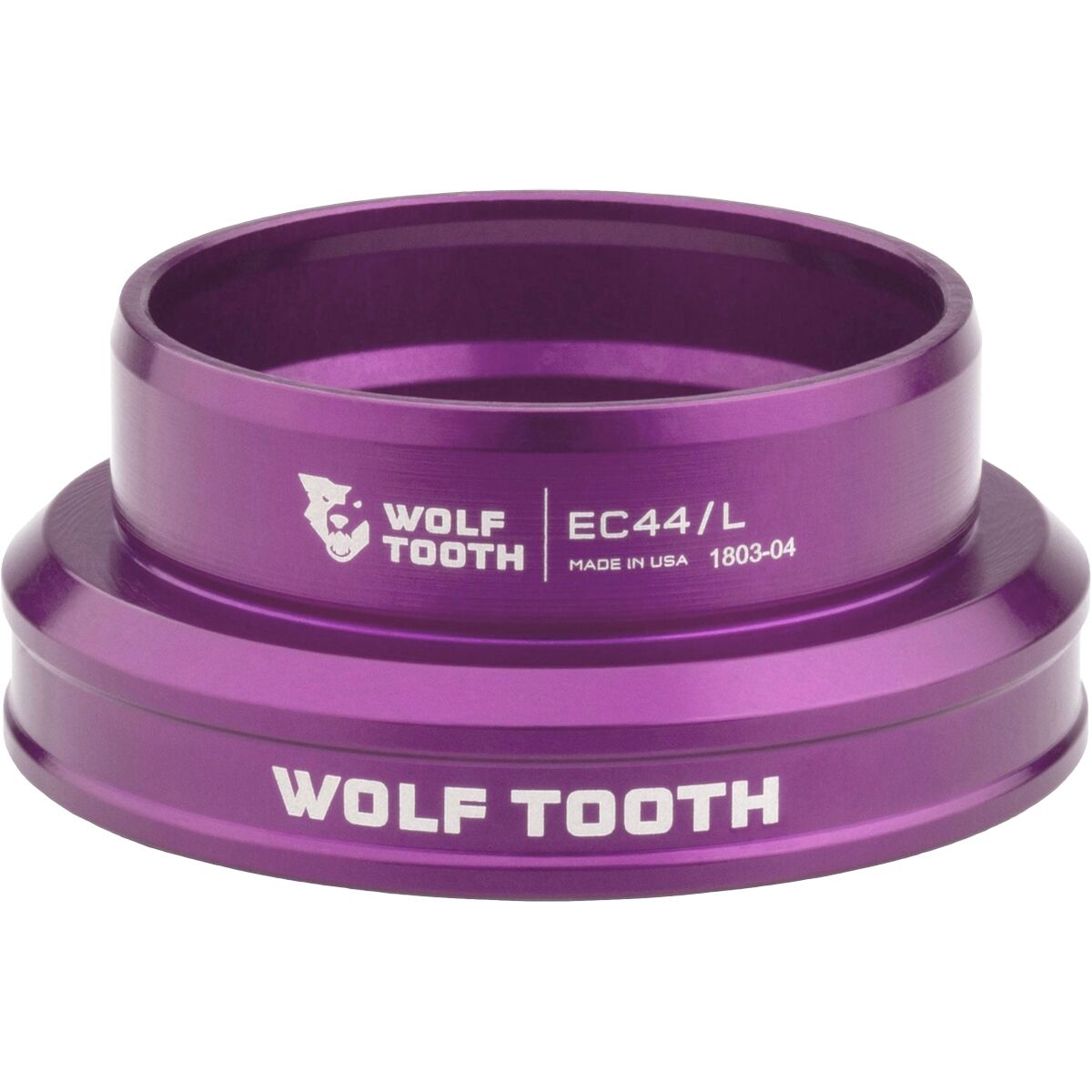 WOLF TOOTH EC44/40 ヘッドセット下部 パープル Wolf Tooth Components EC44/40 Performance Lower Headset - Components