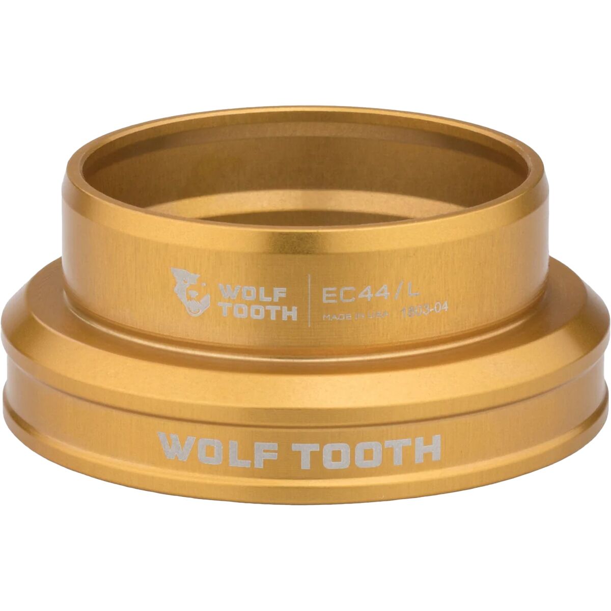 Wolf Tooth Components EC44/40 Premium Lower Headset Gold, EC44/40