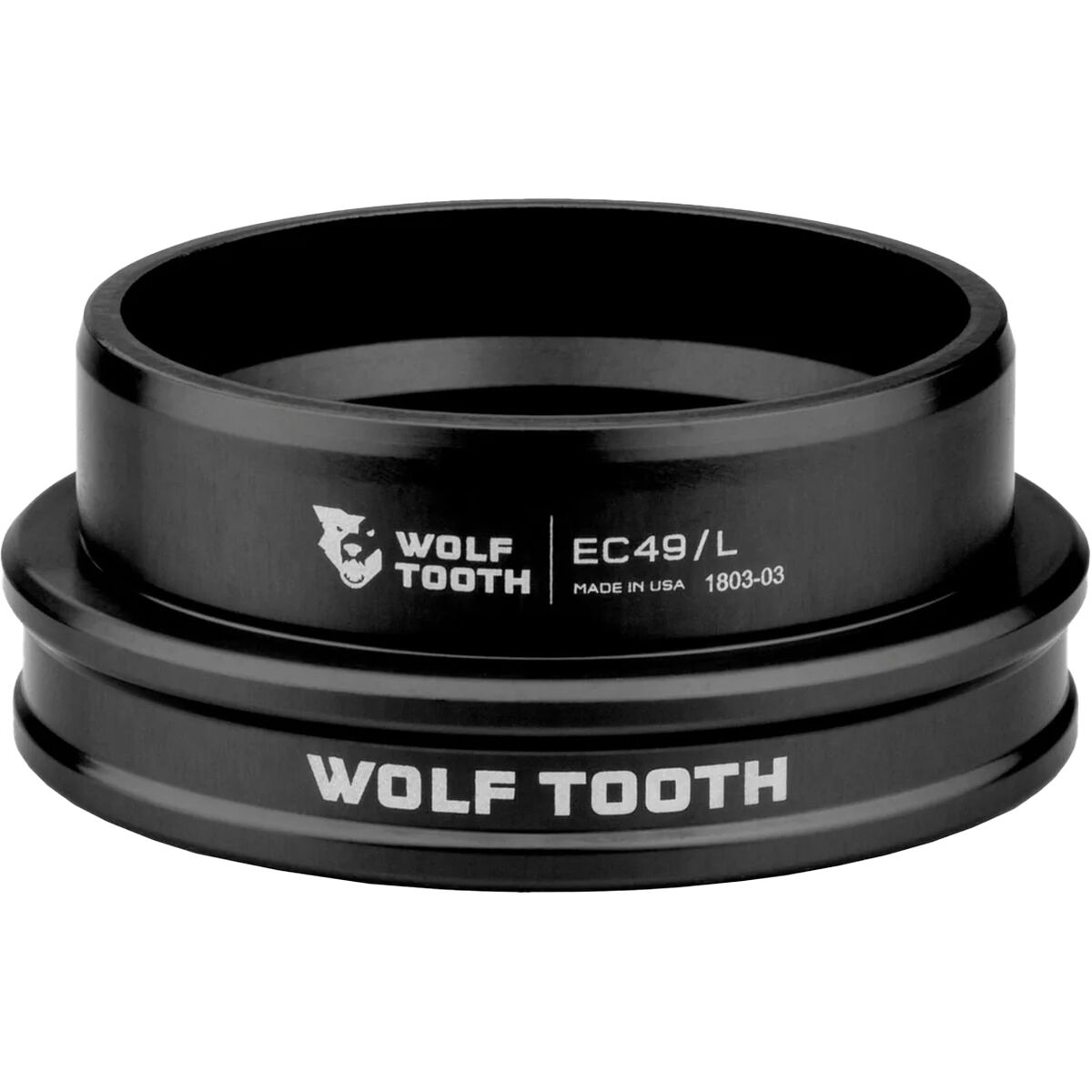Wolf Tooth Components EC49/40 Premium Lower Headset Black, EC49/40