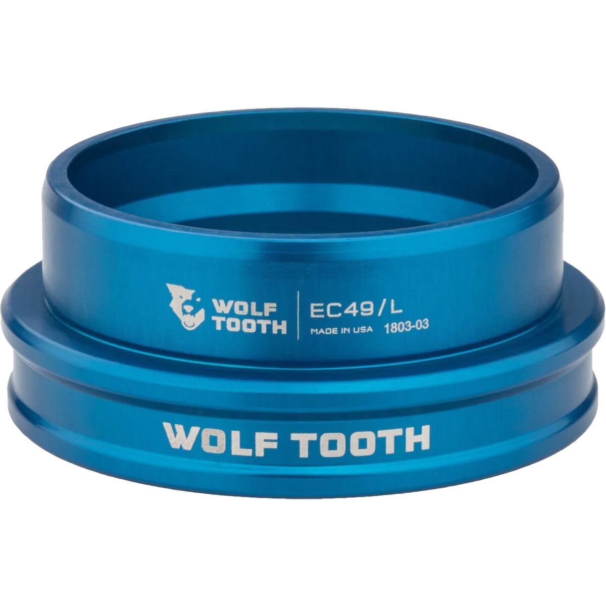 Wolf Tooth Components EC49/40 Premium Lower Headset Blue, EC49/40