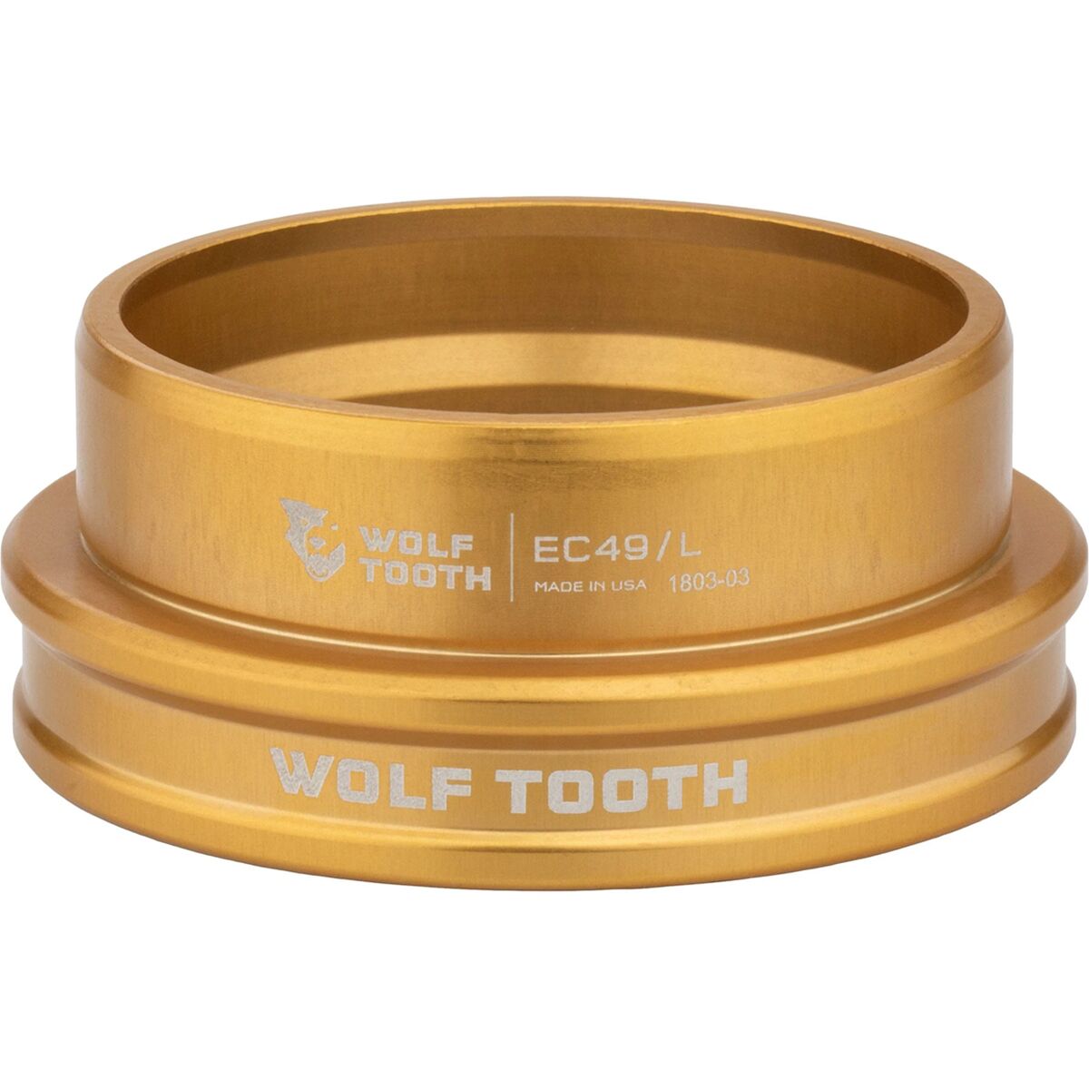 Wolf Tooth Components EC49/40 Premium Lower Headset Gold, EC49/40