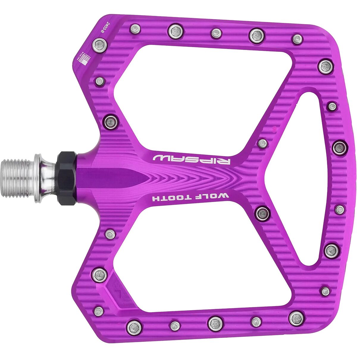 Wolf Tooth Components | Ripsaw Pedal Ultraviolet Purple | Aluminum