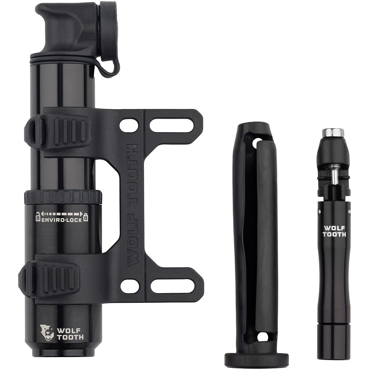 Wolf Tooth Components Wolf Tooth Components EnCase Pump 40 Kit Tubeless Tire Plug Tool, One Size