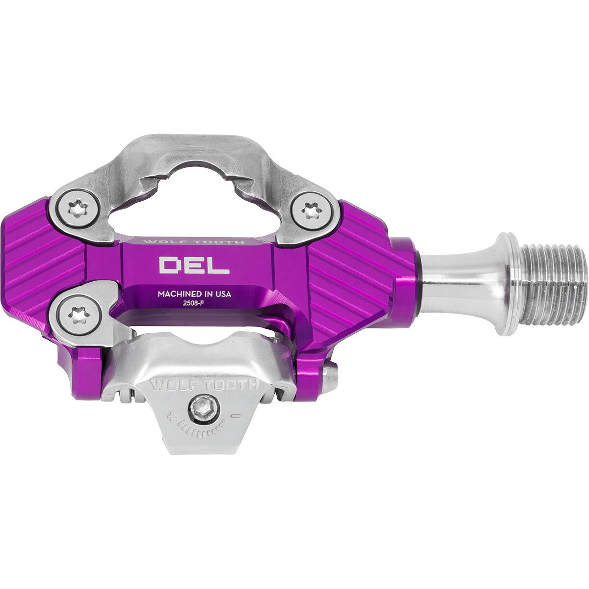 Wolf Tooth Components DEL Gravel Clipless Pedal Ultraviolet Purple, One Size