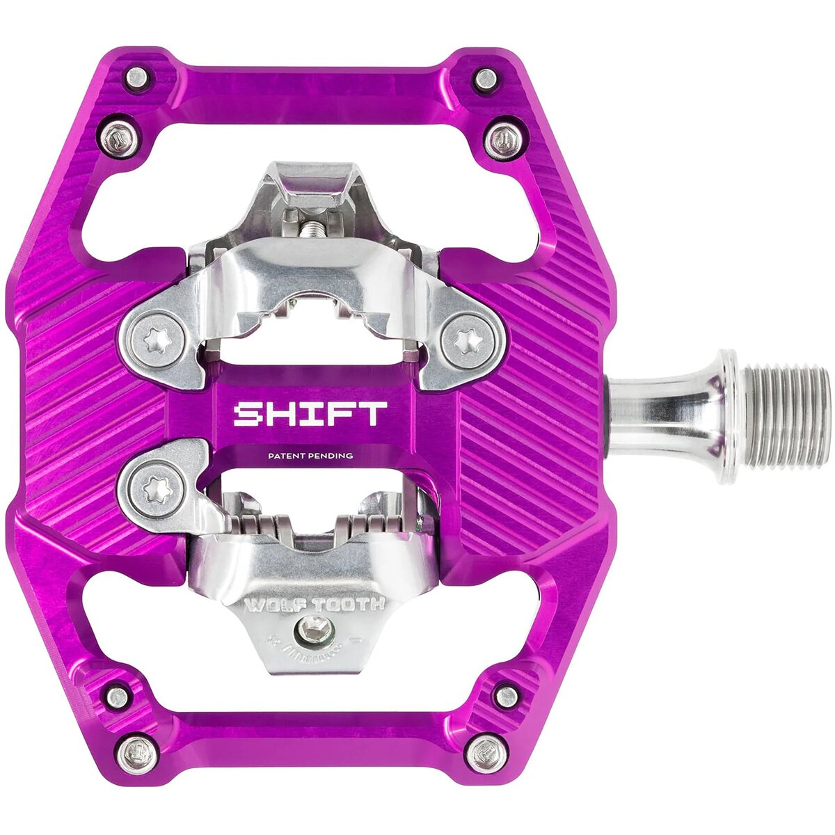 Wolf Tooth Components SHIFT Downhill Clipless Pedal Ultraviolet Purple, One Size