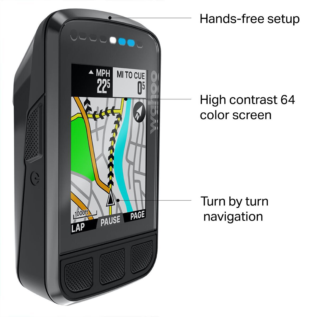 GPS Ciclismo WAHOO Elemnt Bolt