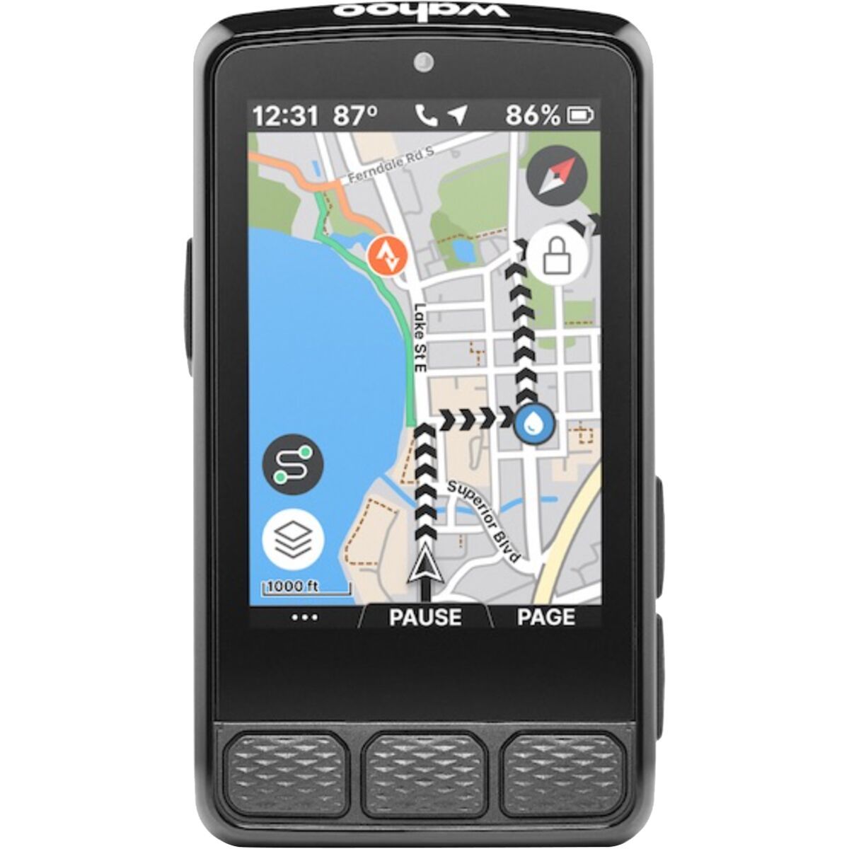Wahoo Fitness ELEMNT ROAM 3 GPS Cycling Computer Black, One Size