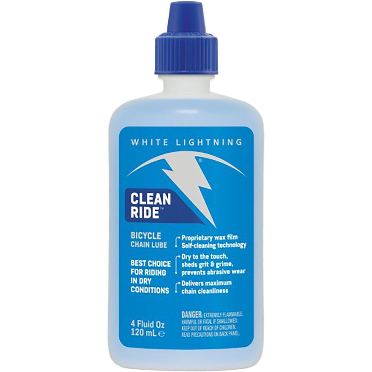 White Lightning Chain Lubricant One Color, 4 oz/Squeeze