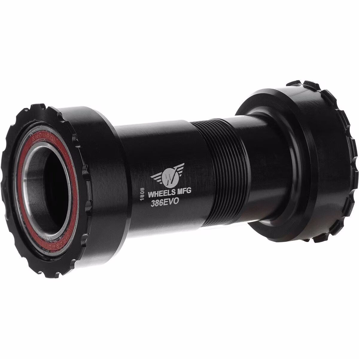 Wheels Mfg Wheels Mfg 386 EVO Thread Together Bottom Bracket - Angular Contact Black, GXP