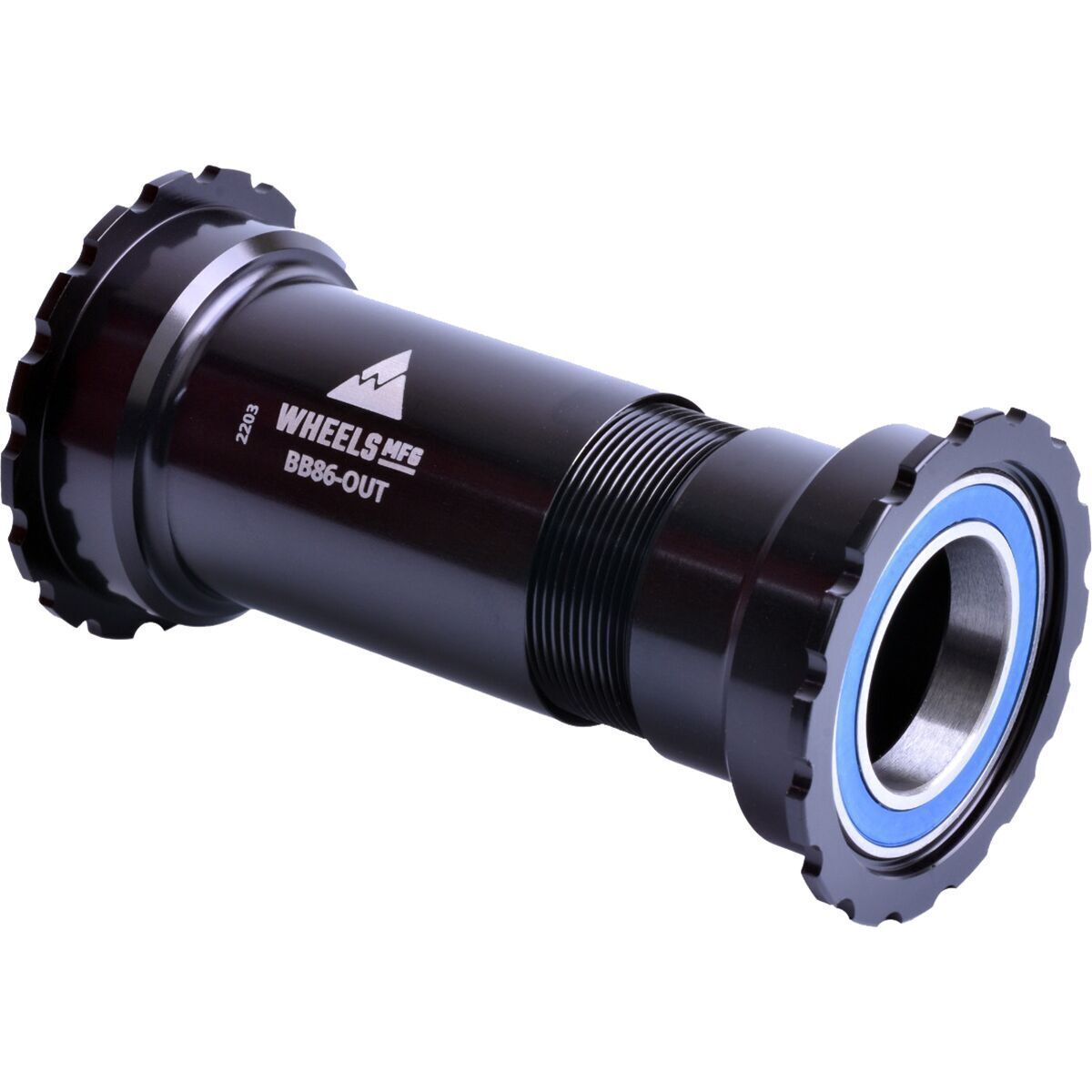 Wheels Mfg Wheels Mfg BB86/92 Thread Together Bottom Bracket - ABEC-3 Black, 24mm, Shimano