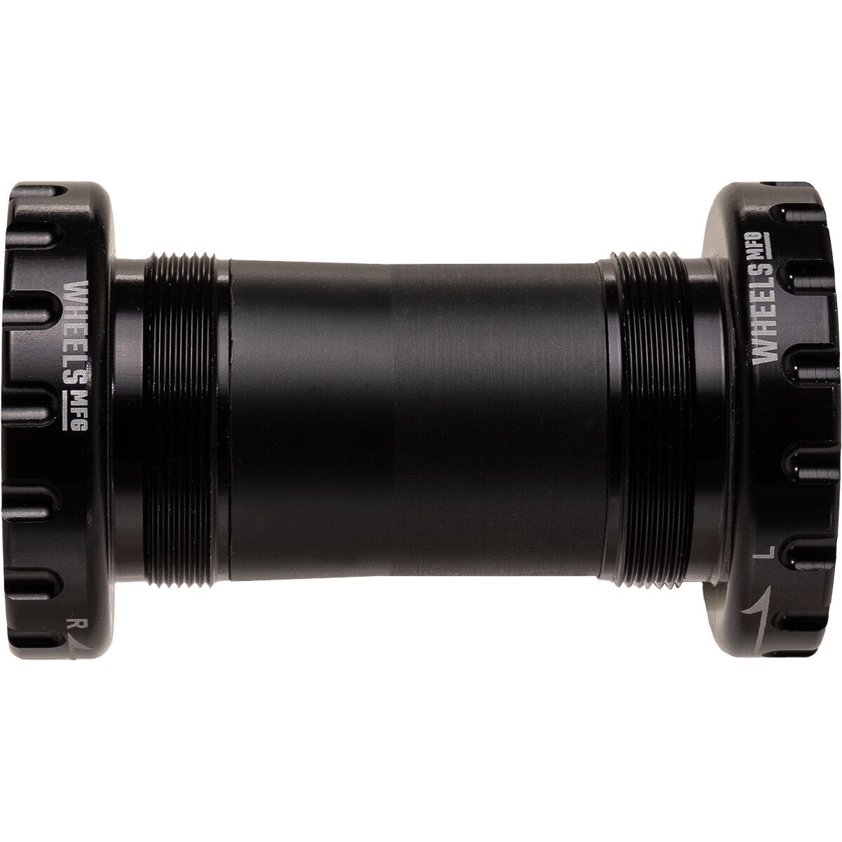 Wheels Mfg BSA Bottom Bracket - ABEC-3 Gray, 24mm, Shimano Road
