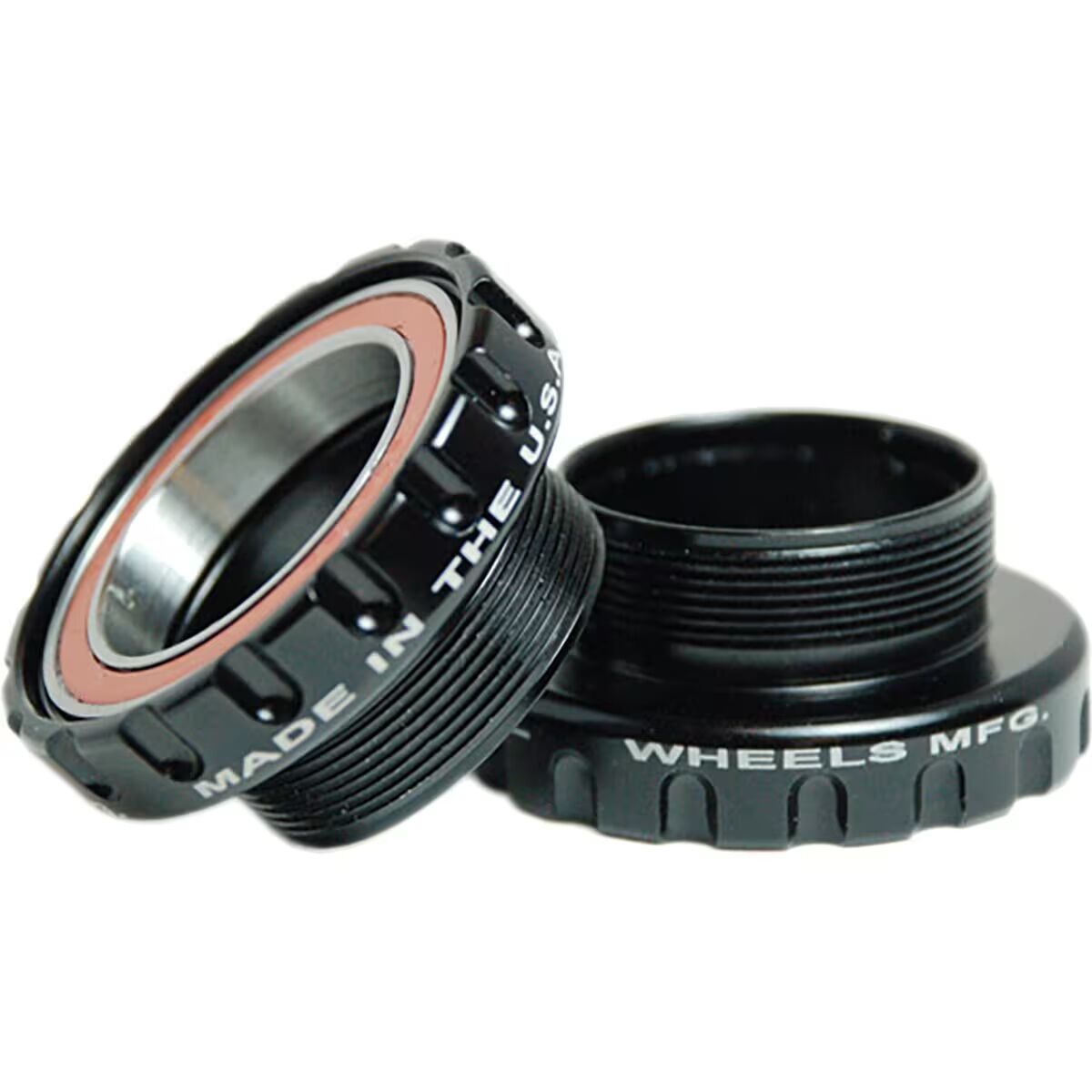 (取寄) ホイールMfg BSA ボトム ブラケット - アンギュラー コンタクト Wheels Mfg BSA Bottom Bracket - Angular Contact Black Wheels Mfg BSA Bottom Bracket - Angular Contact - Components