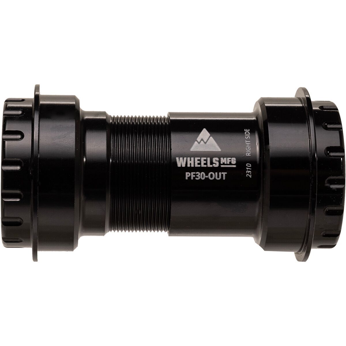 Wheels Mfg PF30 Outboard Thread Together Bottom Bracket-Angular Contact Black, GXP