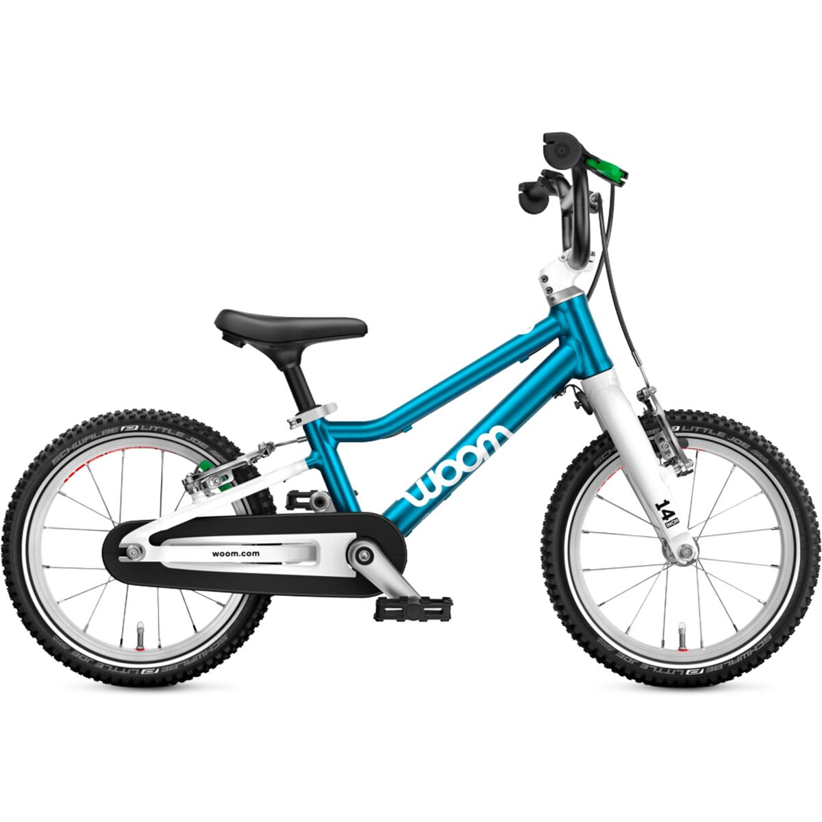 Woom GO 2 14in Bike - Kids' Metallic Blue, One Size