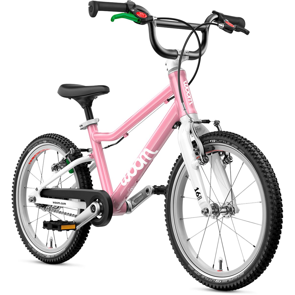 Woom GO 3 Automagic 16in Bike - Kids' Powder Pink, One Size